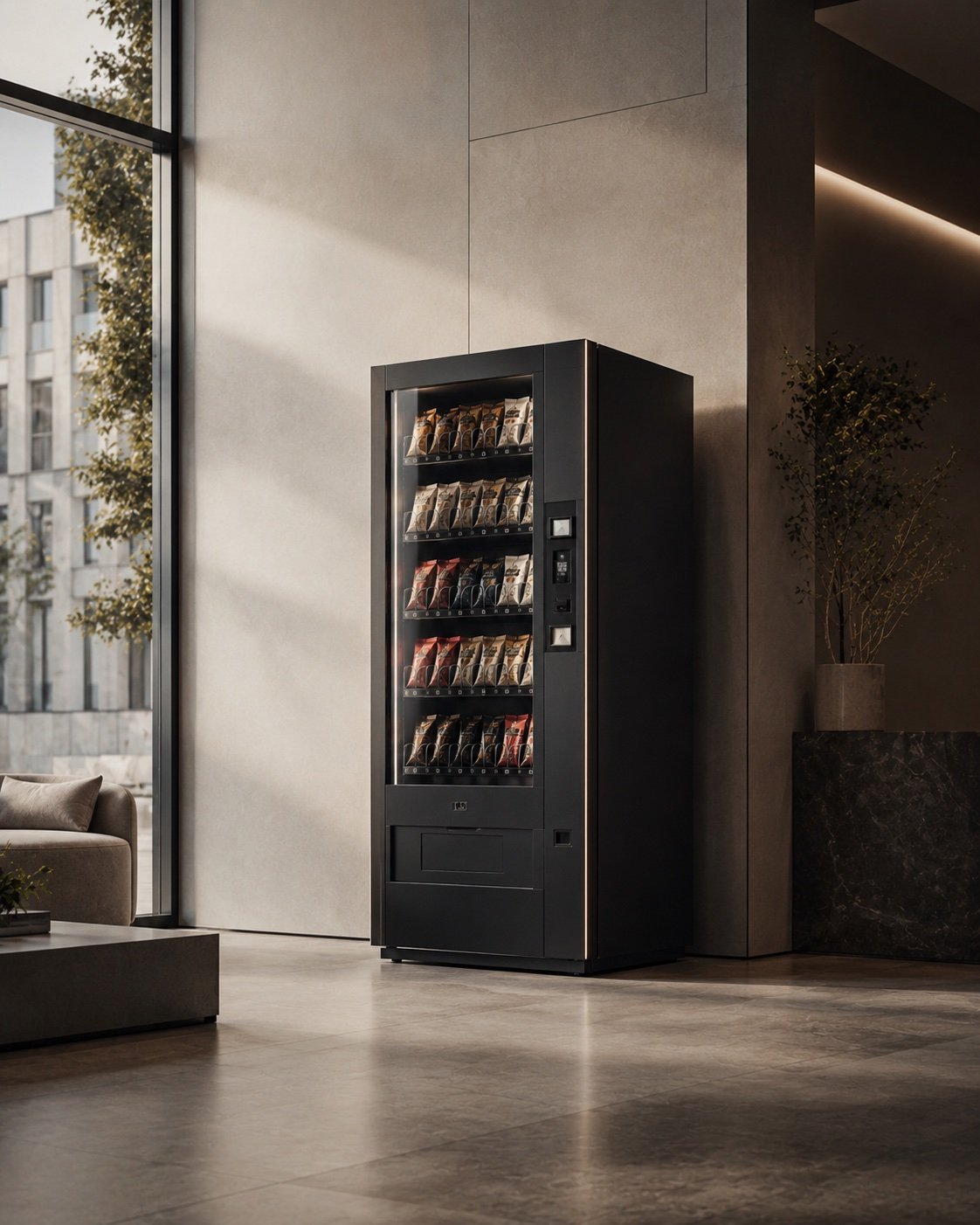 MHATEX Vending - Premium Snackautomat in Wiesbaden